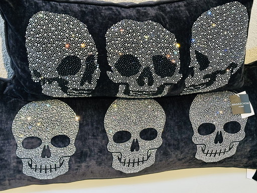 Magaschoni Home Philipp Plein coussins de dossier 2 pcs set