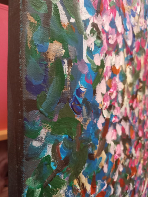 Image 1 of T. van Steenbergen "FANTASTICO!" 80 x 80 cm