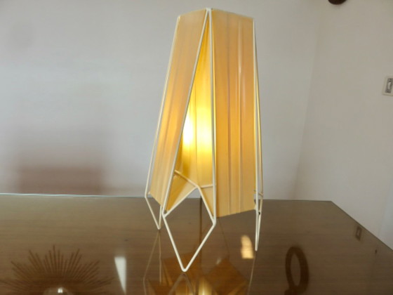 Minimalist lamp by Bengt Johan Gullberg, Sweden, 1950-1960 – Table lamps, Metal, Plastic (photo 2 of 12)