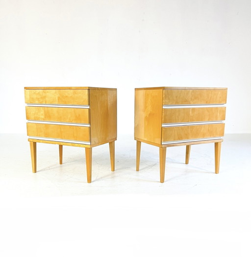 2X Vintage Nightstand