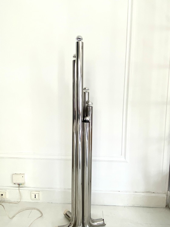 Image 1 of Lampadaire Luci tubulaire en métal P448 