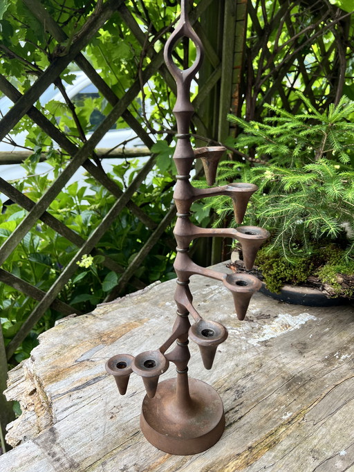 Jens Quistgaard design vintage candlestick circa 1950