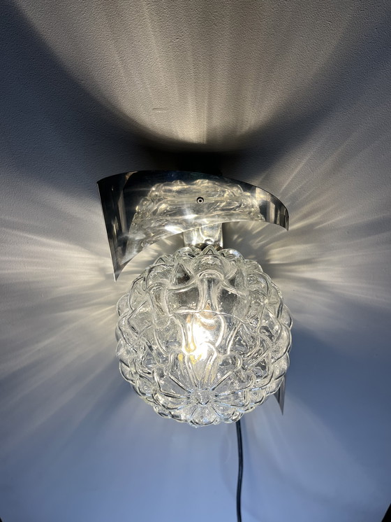 Image 1 of Vintage space age wall lamp