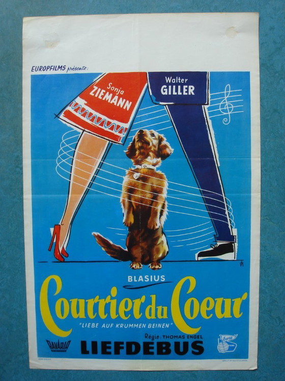 Image 1 of Partij originele filmposters uit de jaren 50-60