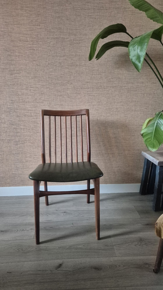 Image 1 of Vintage dining room chairs 1950s/60s - Zijlstra