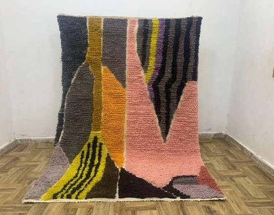Image 1 of Marokkanischer Wollteppich, dekoriert, 200 cm x 300 cm