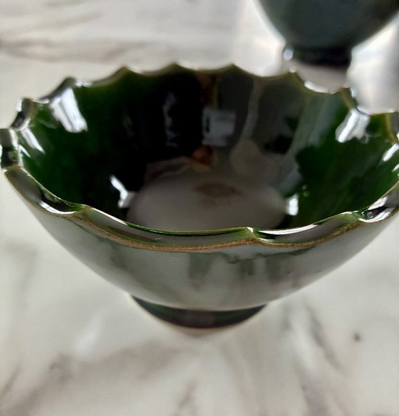 Image 1 of Kleine Schüssel oder Schale mit marokkanischem Tamegroute