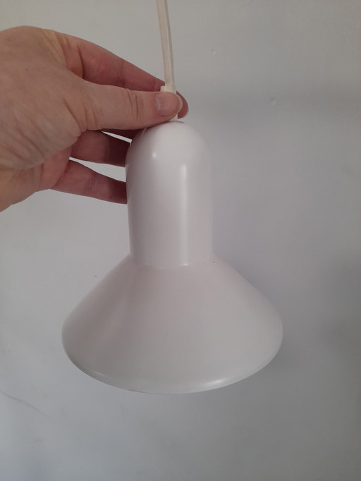 Coppia di lampade a sospensione Claus Bonderup degli anni '80 di Danish Confetti