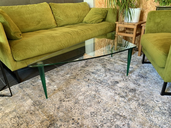 Image 1 of Tonelli "Lobacevskij" ontwerper
Salontafel Isao Hosoe glazen tafel