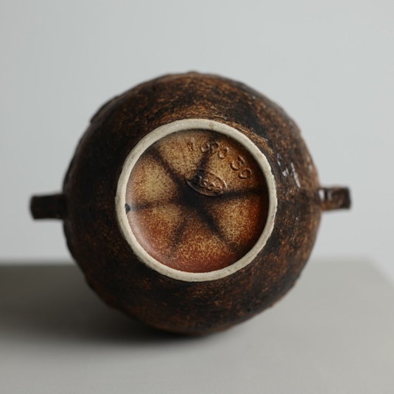 Jasba Model 1690-30 Sculpturale Keramische Vaas, West-Duitsland, c. 1970 – Vazen, Ceramic (photo 12 of 13)