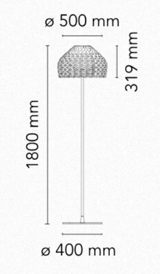 Image 1 of 1x Flos Tatou vloerlamp