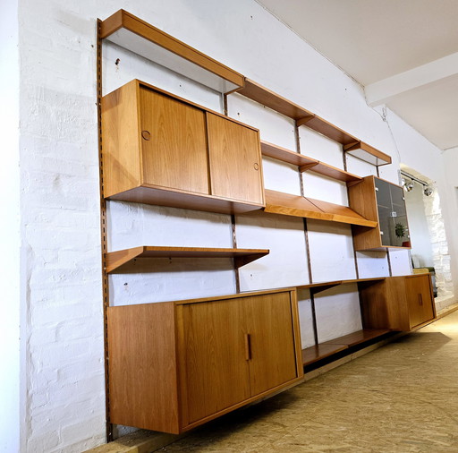 Kai Kristiansen wall shelf 60s 70s Vintage Teak Mid - Century
