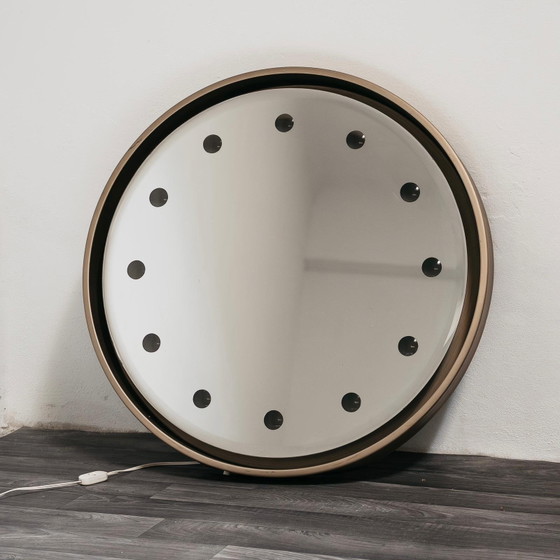 Image 1 of Rimadesio Hollywood Regency Backlit Mirror 1970s Modern Design