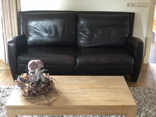 Kessels Ledersofa und Sessel