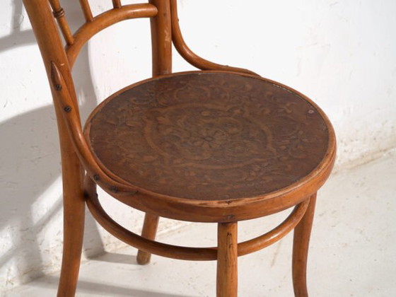 Antique set of 2 bentwood chairs – Central Europe, circa 1900 – Dining chairs, Metal (photo 37 of 40)
