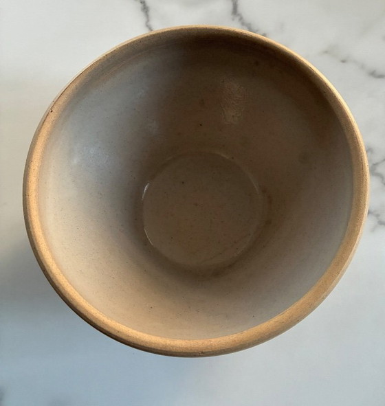 Image 1 of small vintage natural terracotta salad bowl