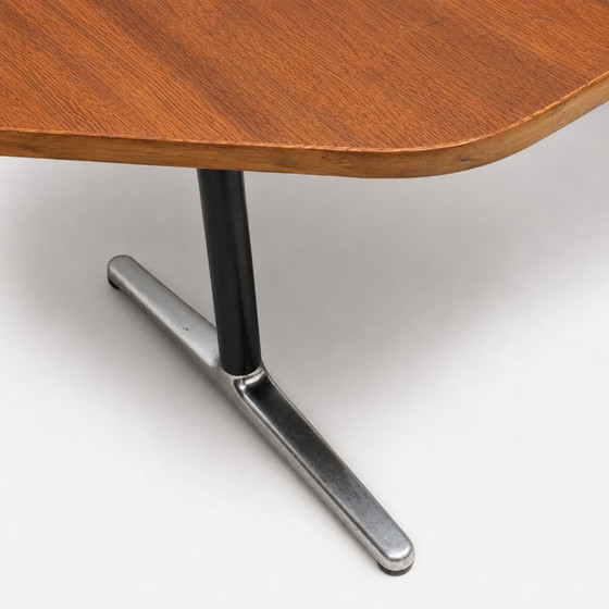 Image 1 of Large Vintage Conference Table / Dining Table from the 1970s