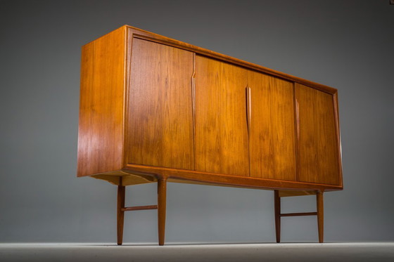 Image 1 of Mobiletto a credenza attribuito ad Axel Christensen per Aco Møbler, anni '60