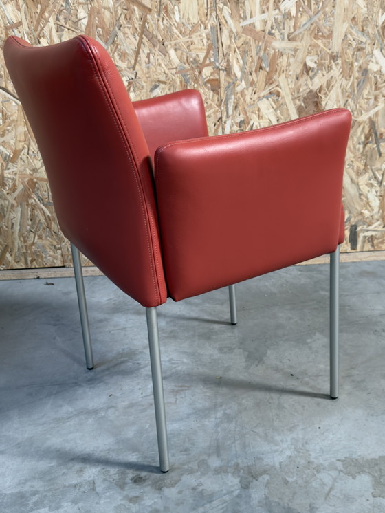 Image 1 of Jess Design Esszimmerstuhl mit Armlehnen ohne Rollen