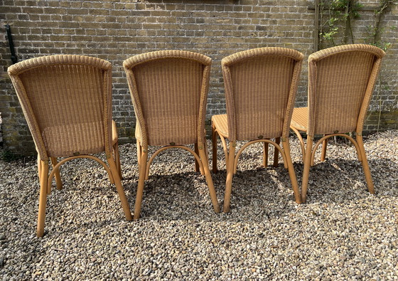 Image 1 of 4 Lloyd Loom Eetkamerstoelen