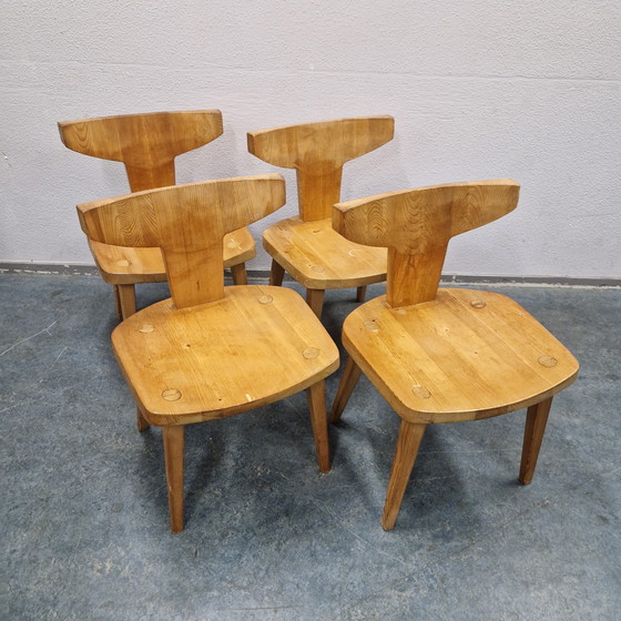 Image 1 of Ensemble de deux chaises par Jacob Kielland-Brandt pour I. Christiansen, 1960