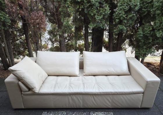 Image 1 of BoConcept Mezzo 3,5-zits leren Deense Design bank 