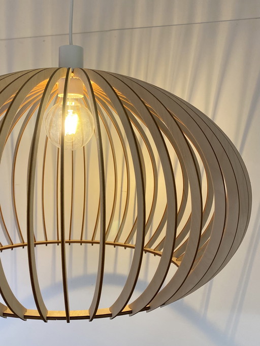 Großer Holzanhänger, 60 cm