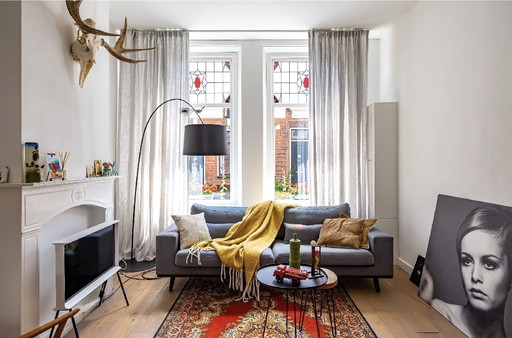 Twiggy Foscarini arc lamp black