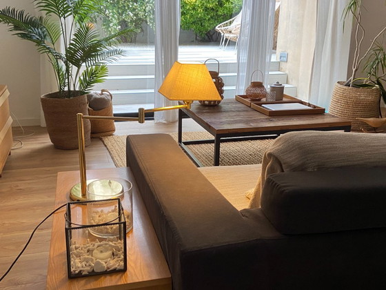 Vibia Swing 0507, Table lamps, Textile, Brass, Gold, Modern (photo 21 of 22)
