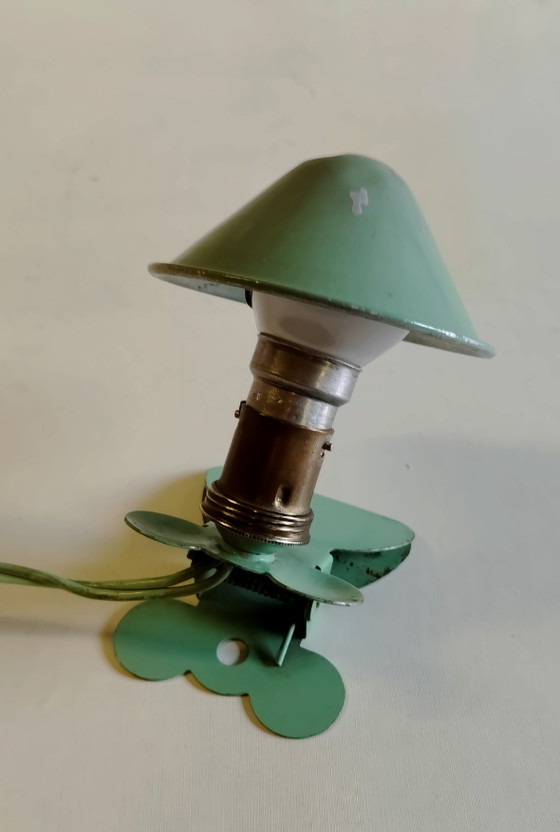 Lampada da lettura a fungo con pinza - anni '50/'60 – Lampade da lettura, Metallo (photo 4 of 9)