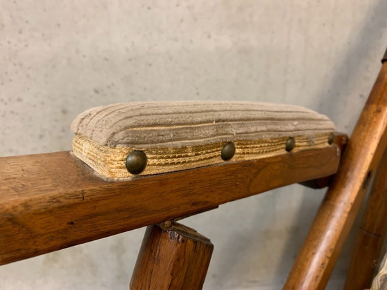 Image 1 of Sedia pieghevole militare inglese / sedia da campagna