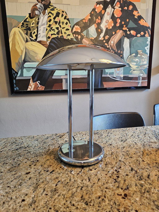 Vintage Ikea Mushroom Lamp / Chroom