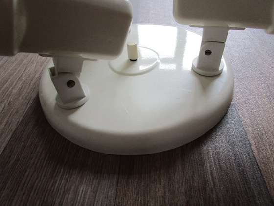 Image 1 of White ceiling spotlights from the 70s (possibly Vrieland).