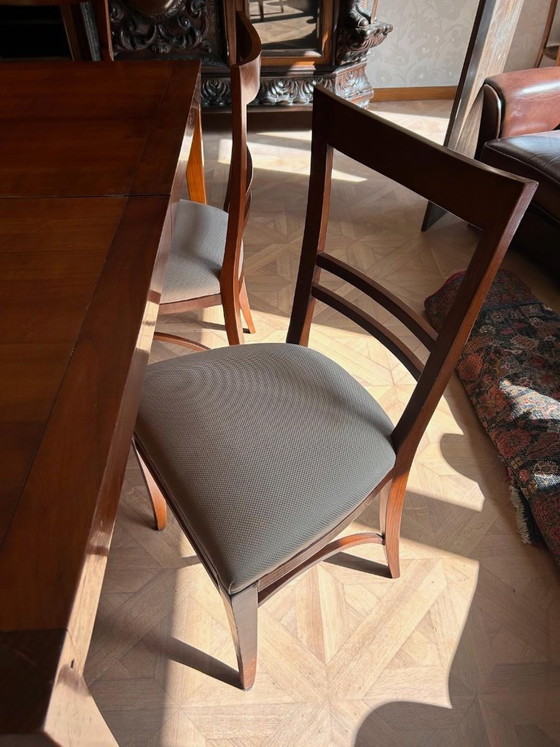Komplettes Roche Bobois Set – Esszimmerstühle, Wood (photo 4 of 6)