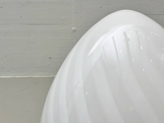 Image 1 of Egg-shaped table lamp made of Murano glass by Venini, Italy, 1960s