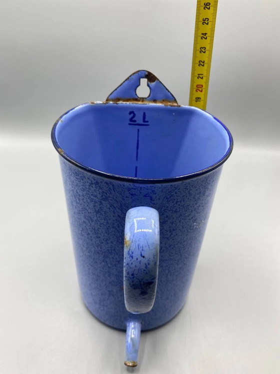 Enameled blue granite wall fountain, 2 liters – Decorative Objects (photo 4 of 5)