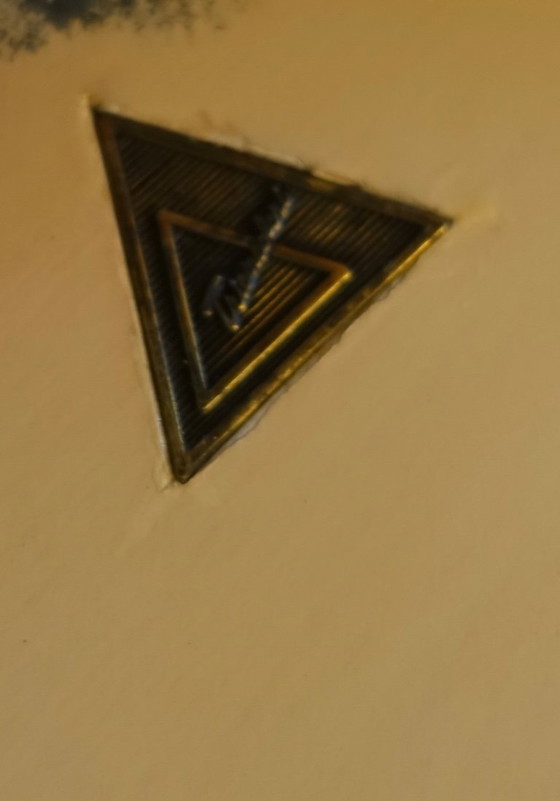 Image 1 of Conjunto de dos sillas Triancolori estilo Maitland Smith, década de 1970