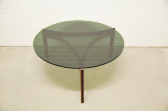 Image 1 of Table basse ronde vintage Sven Ellekaer