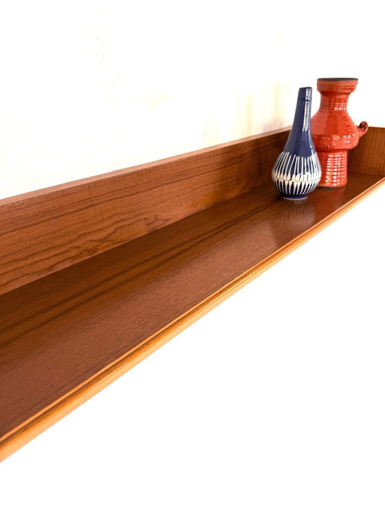 Image 1 of Set di 3 mensole da parete galleggianti vintage anni '60