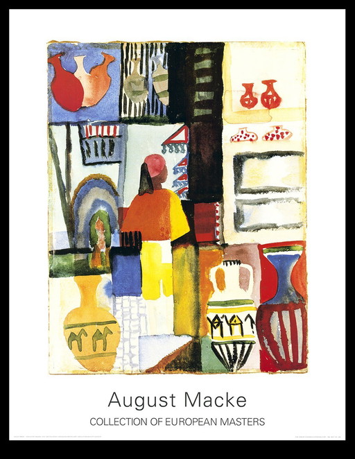 Macke, August - Dealer with Jugs - Collection of European Masters