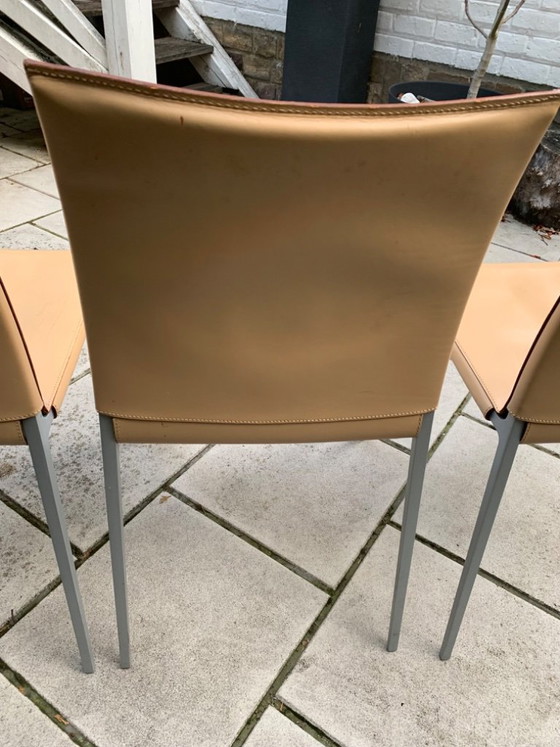 Image 1 of Set of 6 Zanotta chairs