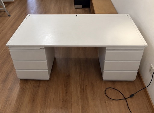 Vintage artzt Schreibtisch 