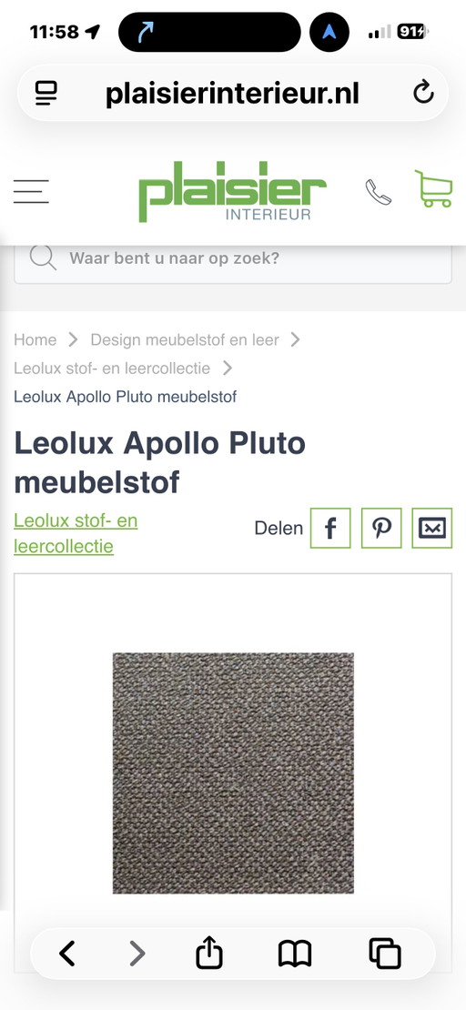 Nieuwstaat Exvlusieve Leolux Design Hoek Bank – hoekbanken, Textile (photo 2 of 10)