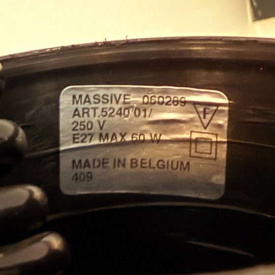 Image 1 of Lampe bol vintage de style scandinave, Massive