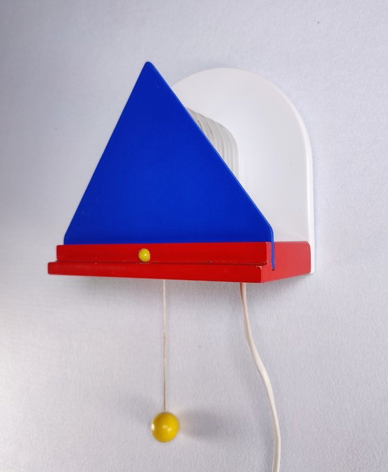 Image 1 of Lampada da parete vintage Ikea Stoja degli anni '80-'90, postmoderna in stile Memphis Milano