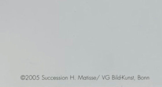 Image 1 of Henri Matisse: "Nu bleu l". In der Platte signiert.  Offsetlithografie in Galerierahmen mit entspiegeltem Acrylglas.