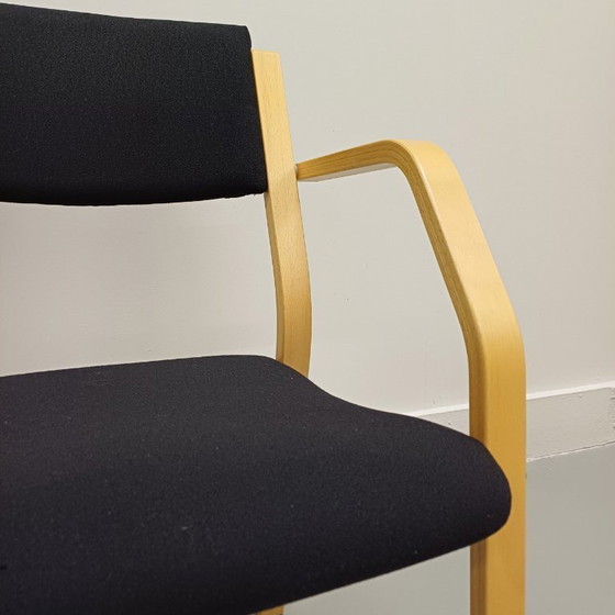 Image 1 of Skandinavischer Konferenzstuhl von LANA Design, aus Buche – Dk, 1960er Jahre