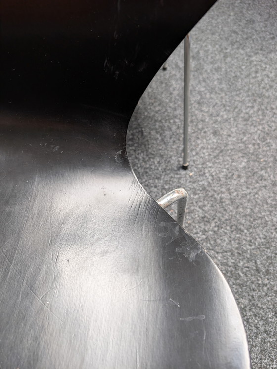 Image 1 of 5x Vintage Vlinderstoelen, Arne Jacobsen Voor Fritz Hansen, Jaren 70