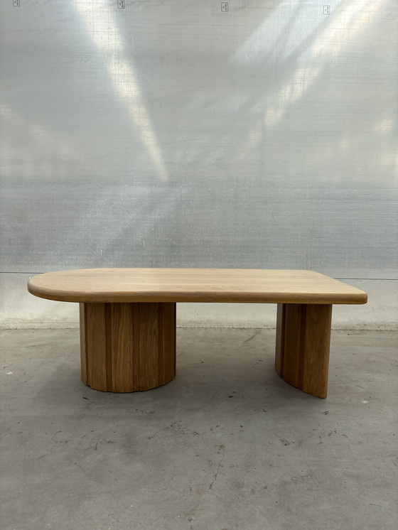 Image 1 of Midcentury Oak Salon Table