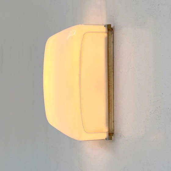 Image 1 of White Cnosso Wall Lamp by Angelo Mangiarotti for Artemide, 1960s